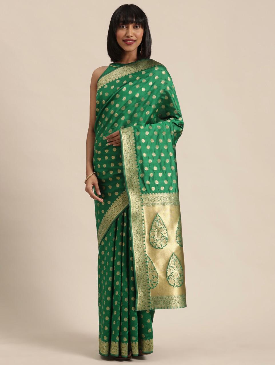 Rich Pallu Silk Latest Designer Casual Wear Silk Saree Collection 